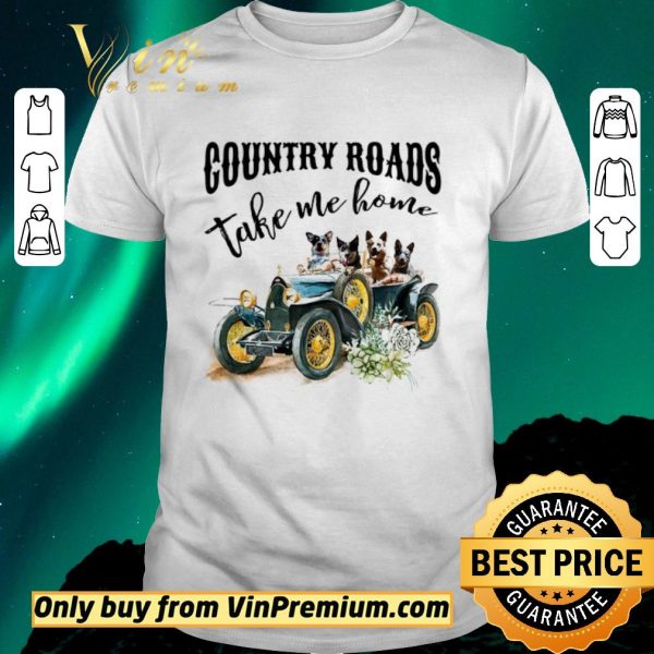 Official Dogs Country Road Take Me Home shirt sweater