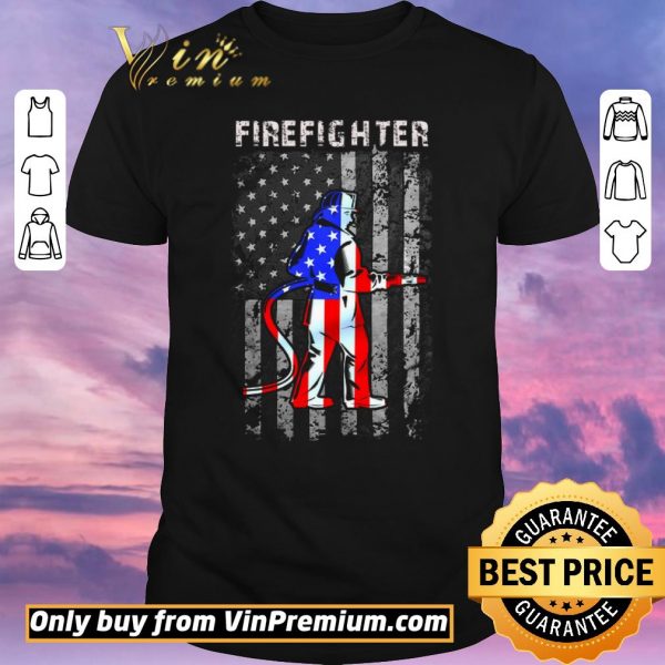 Official Firefighter American Flag shirt sweater