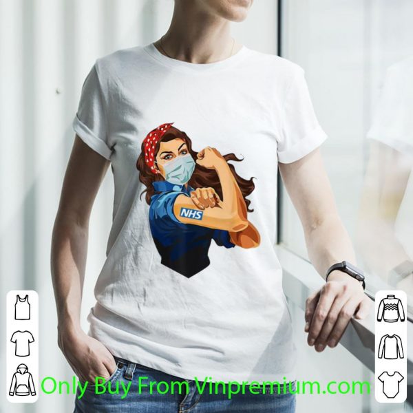 Pretty Strong Woman Tattoo NHS Covid-19 shirt