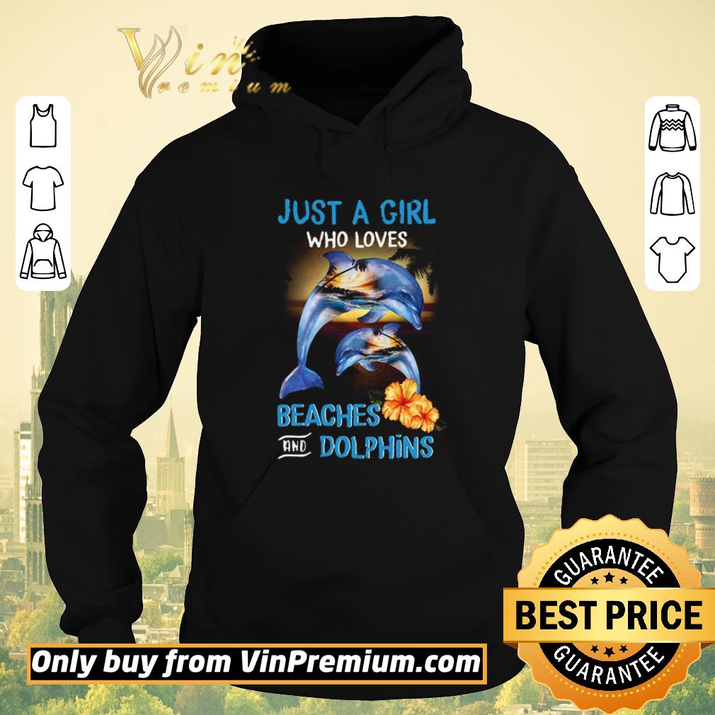ac43e717 funny just a girl who loves beaches and dolphins shirt sweater 4 - Funny Just A Girl Who Loves Beaches And Dolphins shirt sweater