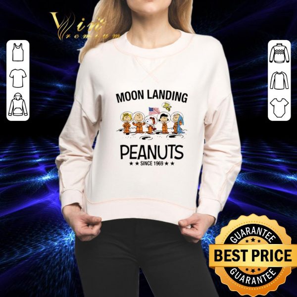 Original Moon Landing Peanuts astronaut Since 1969 shirt