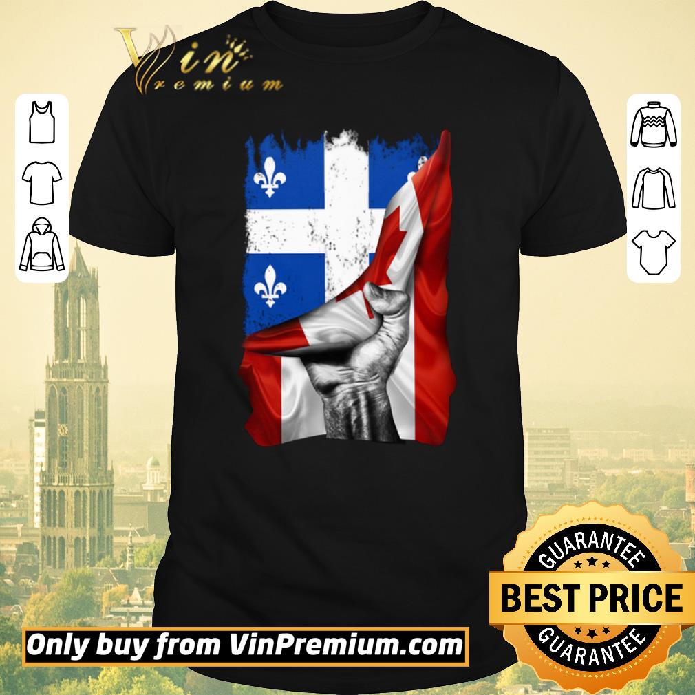 Pretty Quebec Canada flag shirt sweater