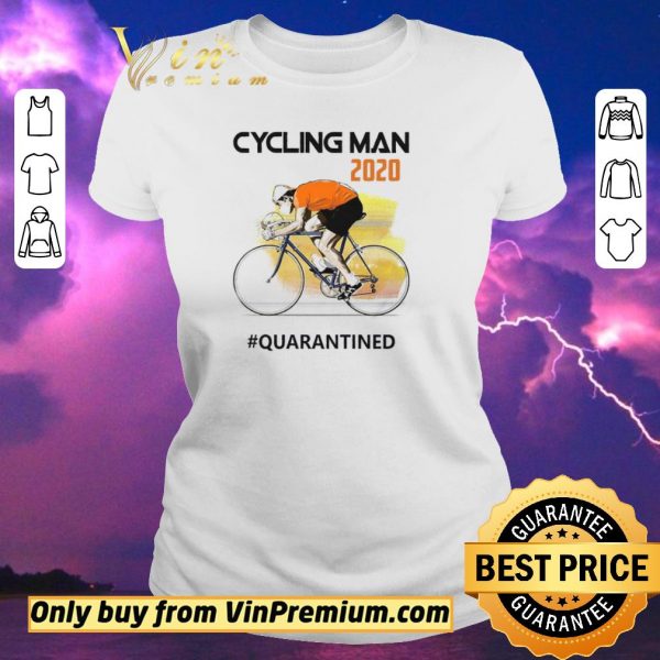 Funny Cycling Man Mask 2020 Quarantined Coronavirus shirt sweater