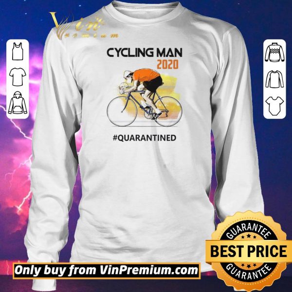 Funny Cycling Man Mask 2020 Quarantined Coronavirus shirt sweater