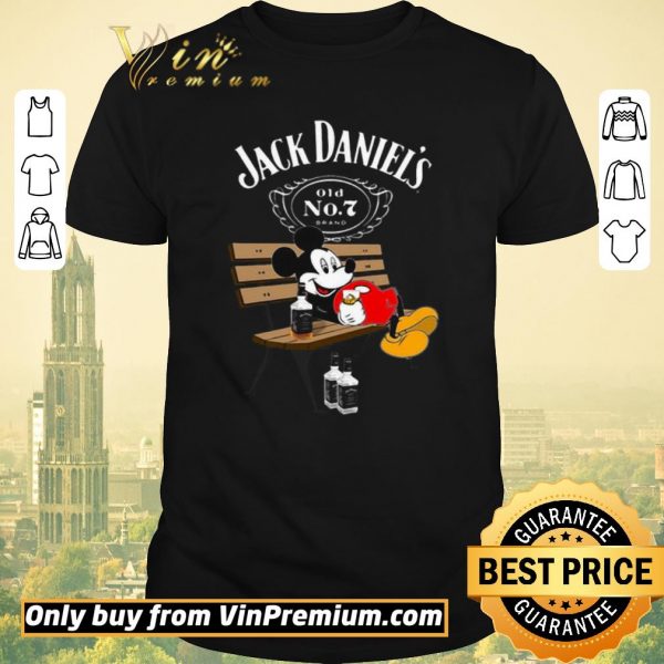 Top Mickey Mouse Jack Daniel's shirt sweater