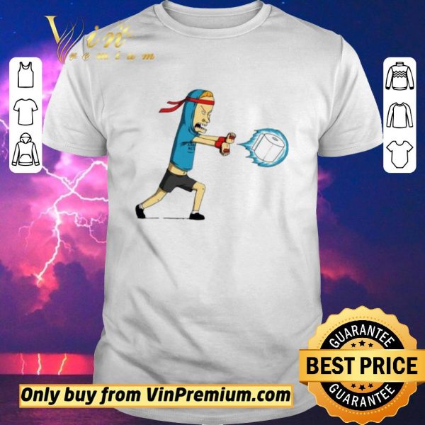 Top Beavis Kamehameha Toilet Paper shirt sweater