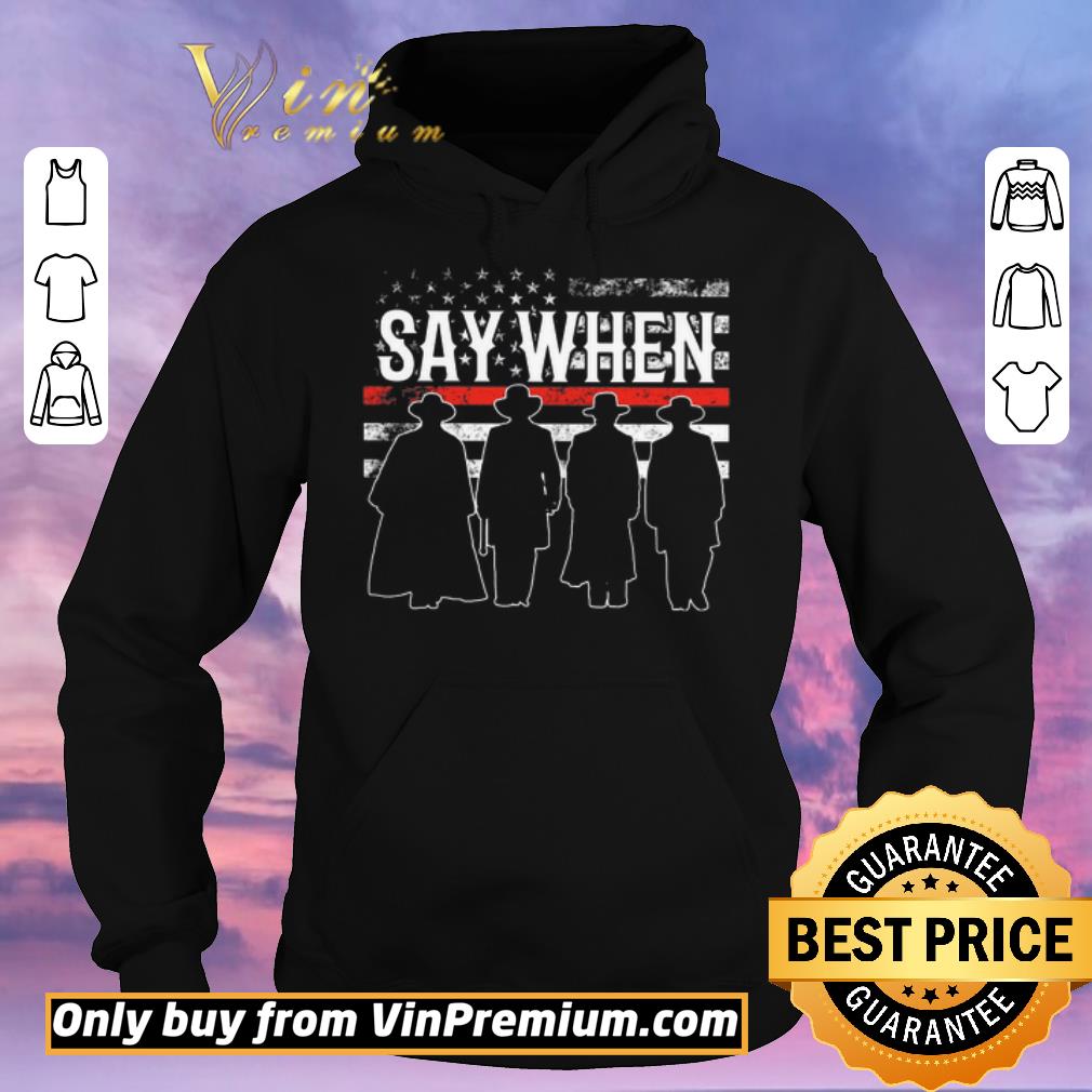 c00f0223 pretty say when american flag shirt sweater 4 - Pretty Say When American Flag shirt sweater
