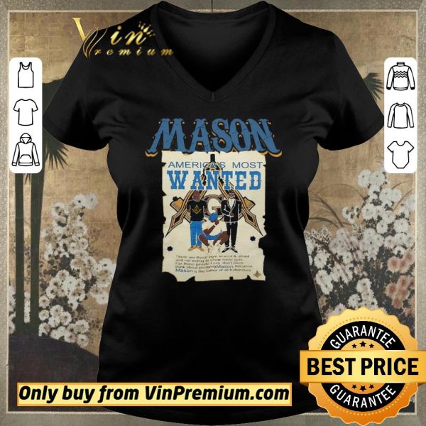 Official Mason America's Most Wanted shirt sweater