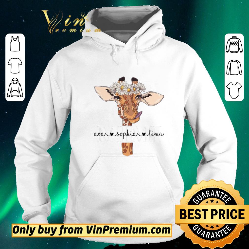 Funny Mimi Giraffe Daisy Flowers Ava Sophia Lima shirt sweater c46cec1e funny mimi giraffe daisy flowers ava sophia lima shirt sweater 4 - Funny Mimi Giraffe Daisy Flowers Ava Sophia Lima shirt sweater