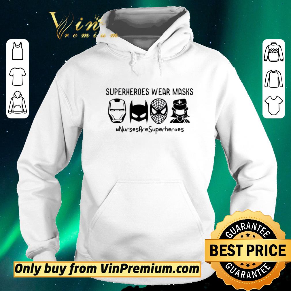 Original Nurse are Superheroes Wear Masks version black white shirt sweater c8b64821 original nurse are superheroes wear masks version black white shirt sweater 4 - Original Nurse are Superheroes Wear Masks version black white shirt sweater