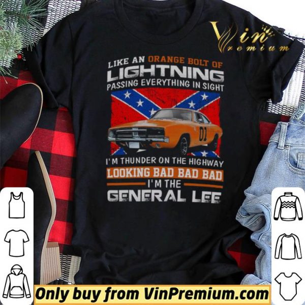 Car Like An Orange Bolt Of Lightning Passing Everything In Sight shirt sweater