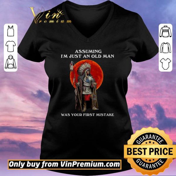 Funny Mythology Assuming I'm Just An Old Man Was Your First Mistake shirt sweater