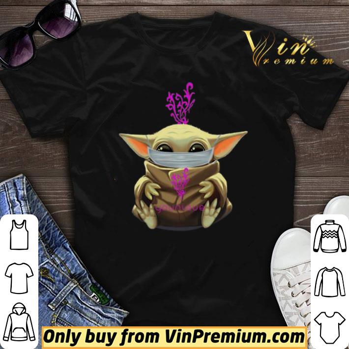 Baby Yoda Face Mask Younique shirt sweater Baby Yoda Face Mask Younique shirt sweater