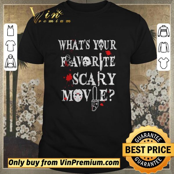 Top Ghostface Whats Your Favorite Scary Movie shirt sweater