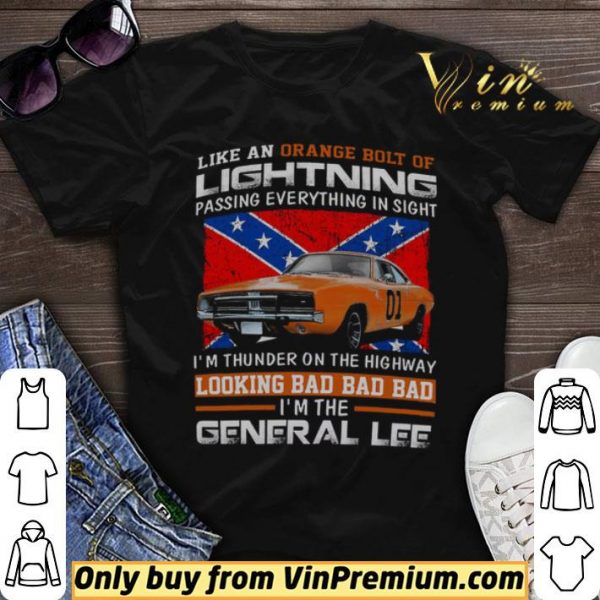 Car Like An Orange Bolt Of Lightning Passing Everything In Sight shirt sweater