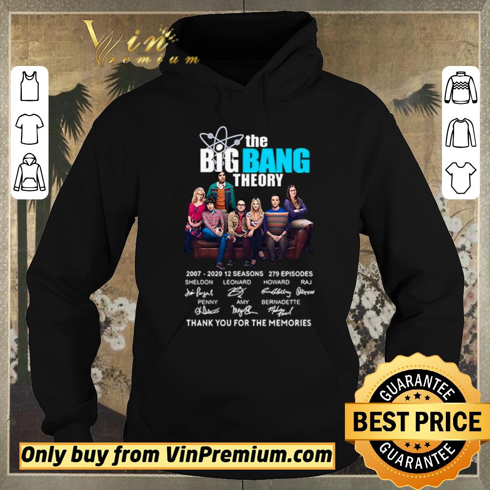 da881844 top the big bang theory thank you for the memoried signanuter 2007 2020 shirt sweater 4 - Top The Big Bang Theory Thank You For The Memoried Signanuter 2007-2020 shirt sweater
