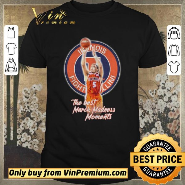 Awesome Illinois Fighting Illini the best March Madness Moments shirt sweater