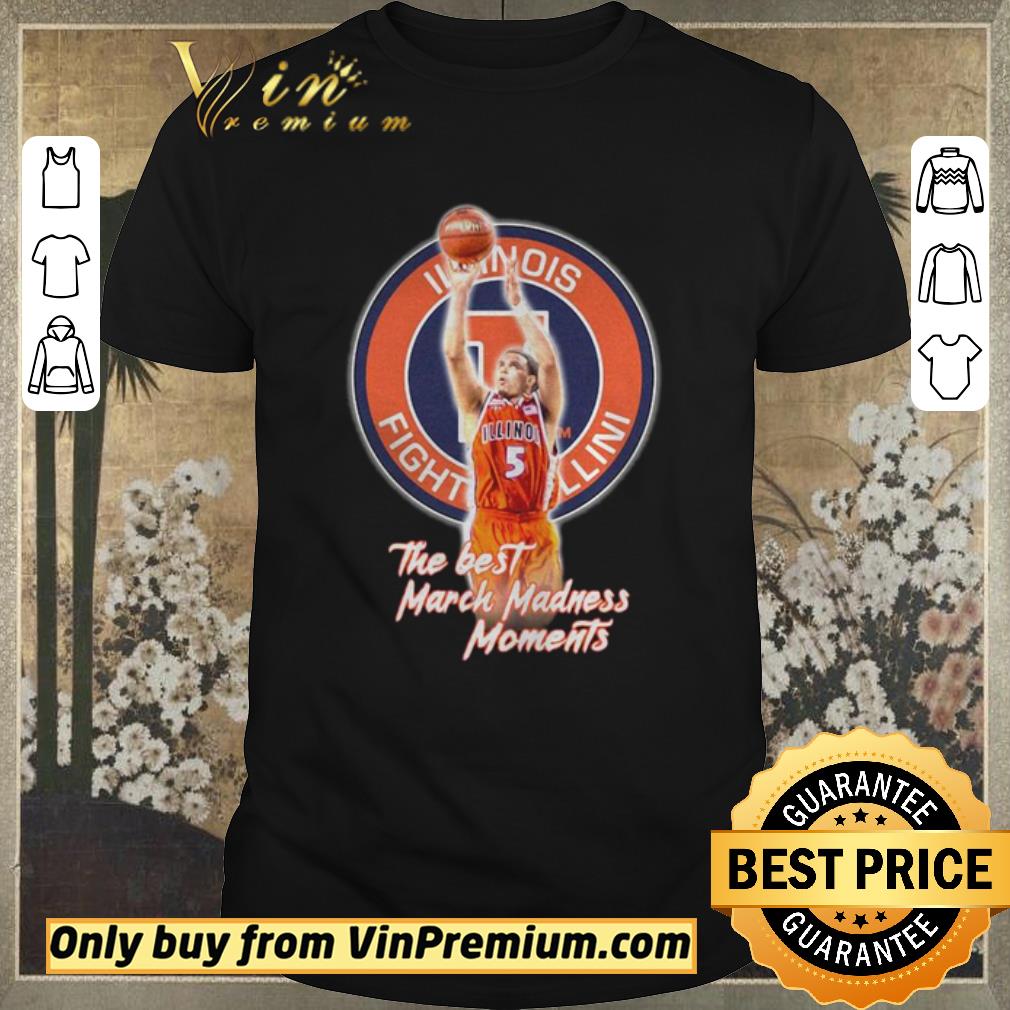 Awesome Illinois Fighting Illini the best March Madness Moments shirt sweater