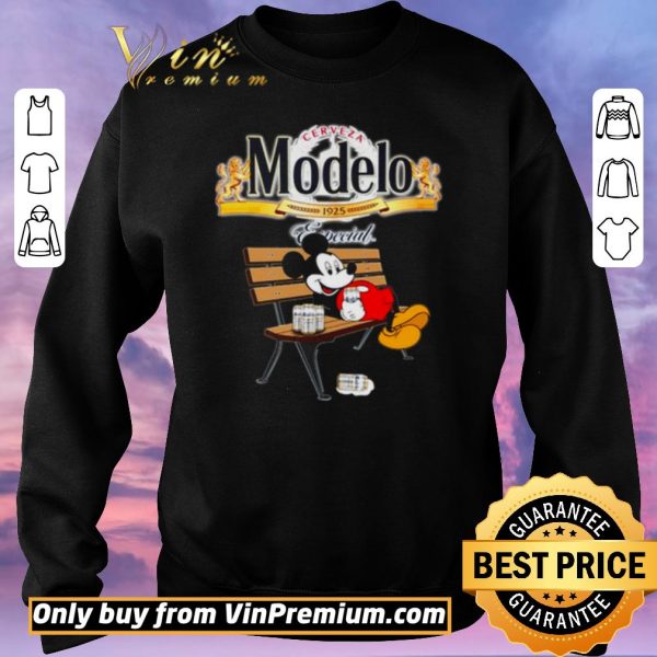 Hot Mickey Mouse drink Modelo Especial shirt sweater
