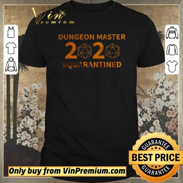 Funny Dungeon Master 2020 Quarantined shirt sweater