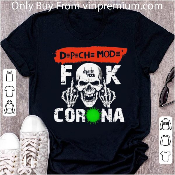 Nice Depeche Mode Fuck Corona shirt