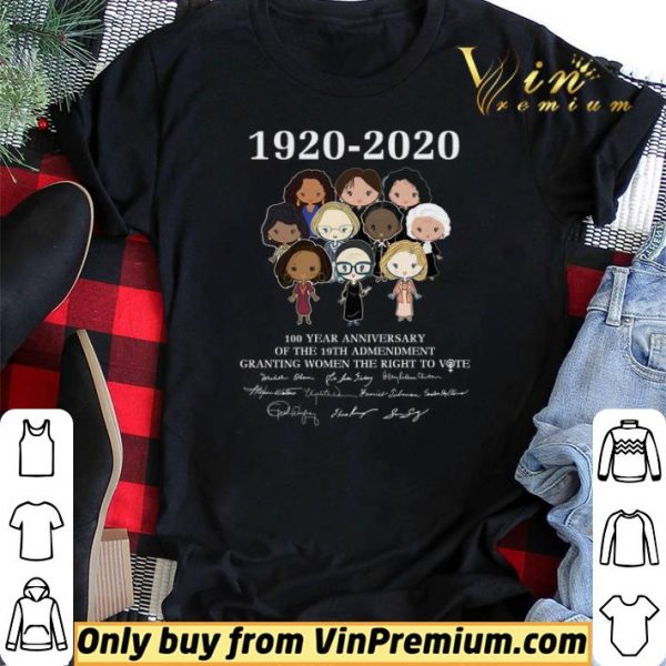 1920 2020 100 Year Anniversary Of The 19th Admendment Granting Women shirt sweater