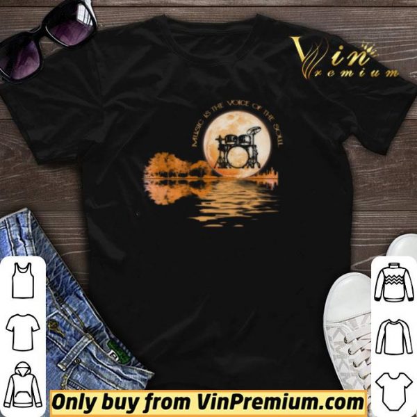 Moon Drums Music Is The Voice Of The Soul shirt sweater