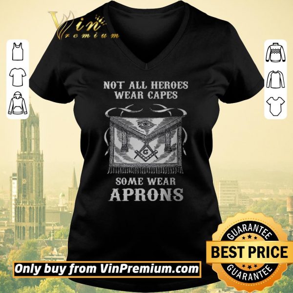 Premium Not All Heroes Wear Capes Some Wear Aprons shirt sweater