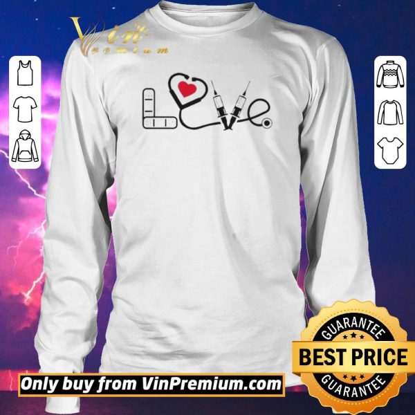 Original Nurse Love Funny Nurse quarantined 2020 shirt sweater