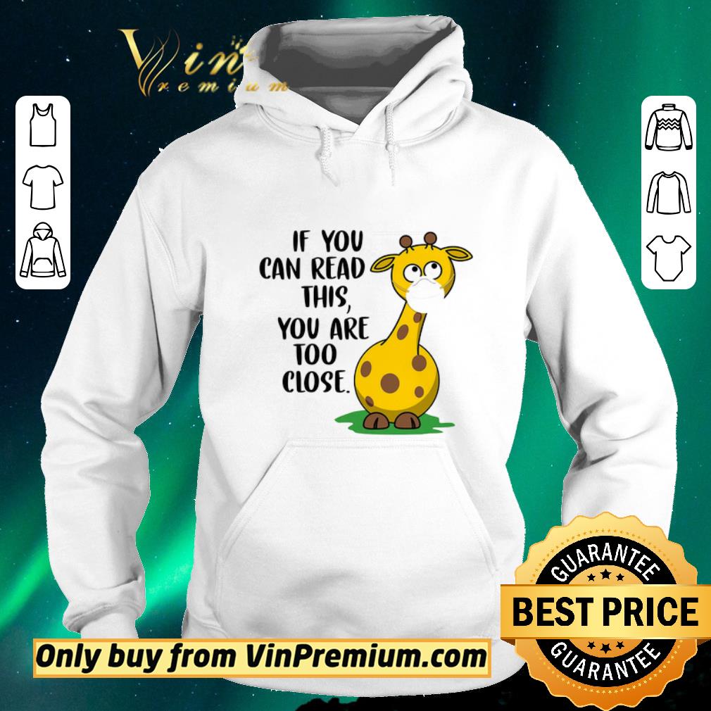 f80f483e hot giraffe mask if you can read this you are too close shirt sweater 4 - Hot Giraffe Mask If You Can Read This You Are Too Close shirt sweater
