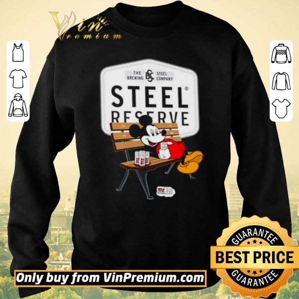 Hot Mickey Mouse drink Steel Reserve shirt sweater