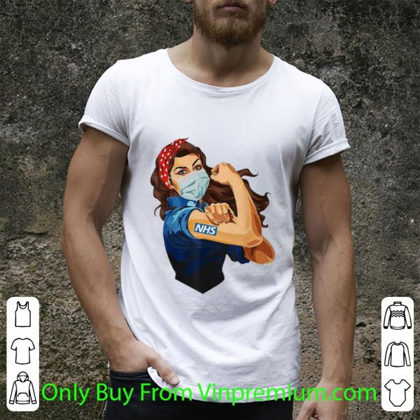 Pretty Strong Woman Tattoo NHS Covid-19 shirt