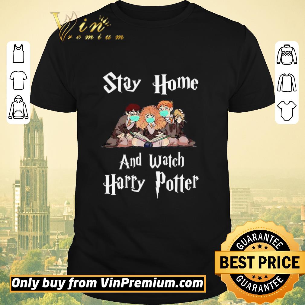 Hot Stay home and watch Harry Potter mask covid-19 shirt sweater