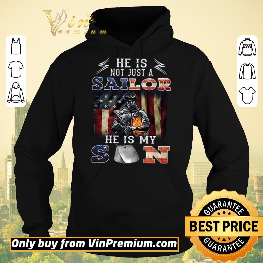 Nice He Is Not Just A Sailor He's My Son American Flag shirt sweater 08e4adb1 nice he is not just a sailor he s my son american flag shirt sweater 4 - Nice He Is Not Just A Sailor He's My Son American Flag shirt sweater