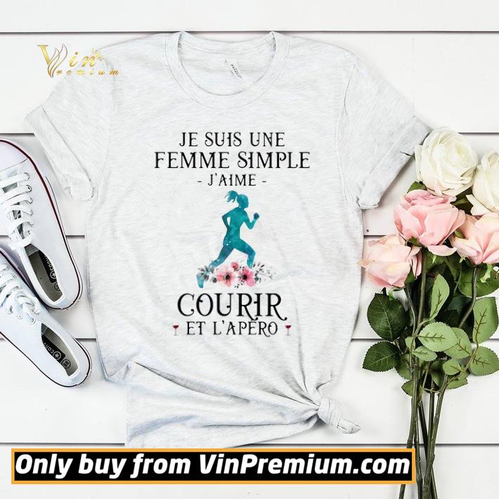 0af4bca6 je suis une femme simple j aime courir et l apero shirt sweater 4 - Je Suis Une Femme Simple J’aime Courir Et L’apero shirt sweater
