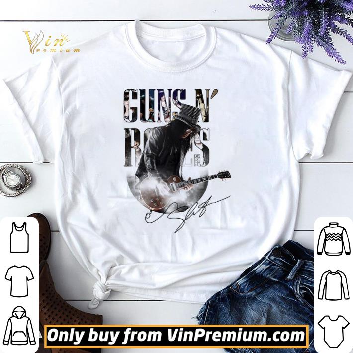 Funny Guns N’ roses playing guitar signature shirt sweater