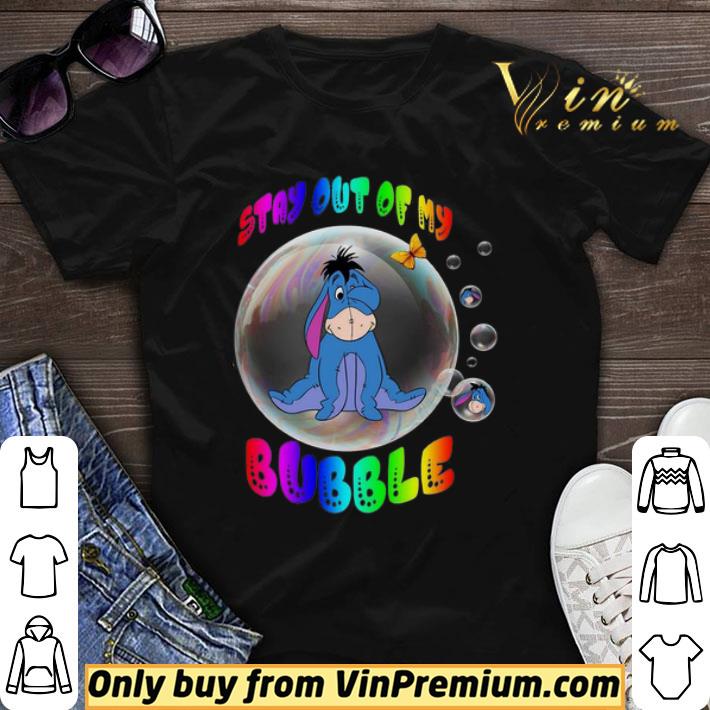 Eeyore stay out of my bubble butterfly shirt sweater