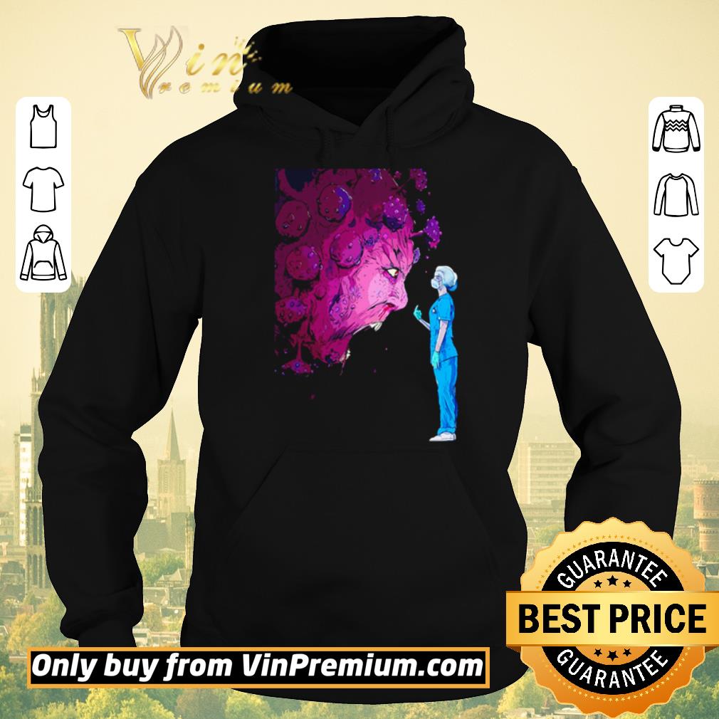 144adeb3 premium pretty nurse fuck corona virus shirt sweater 4 - Premium Pretty Nurse fuck corona virus shirt sweater
