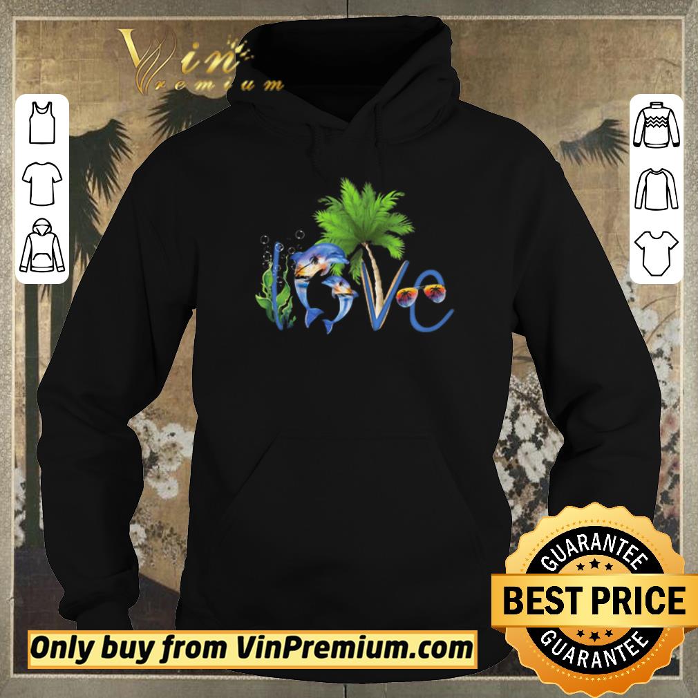 15144c78 official hot love dolphin ocean coconut tree shirt sweater 4 - Official Hot Love dolphin ocean coconut tree shirt sweater