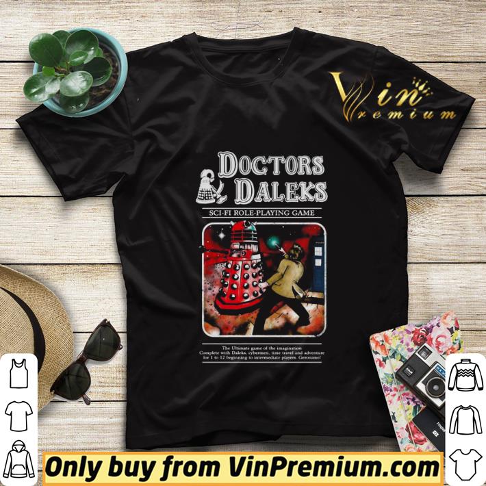 17cd8041 doctors daleks sci fi role playing game players handbook shirt sweater 4 - Doctors Daleks Sci-Fi role playing game players handbook shirt sweater