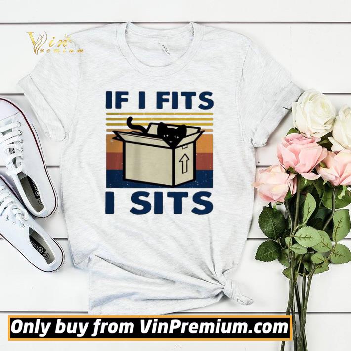 Black Cat If I fits I sits vintage shirt sweater 1cc3ebe9 black cat if i fits i sits vintage shirt sweater 4 - Black Cat If I fits I sits vintage shirt sweater