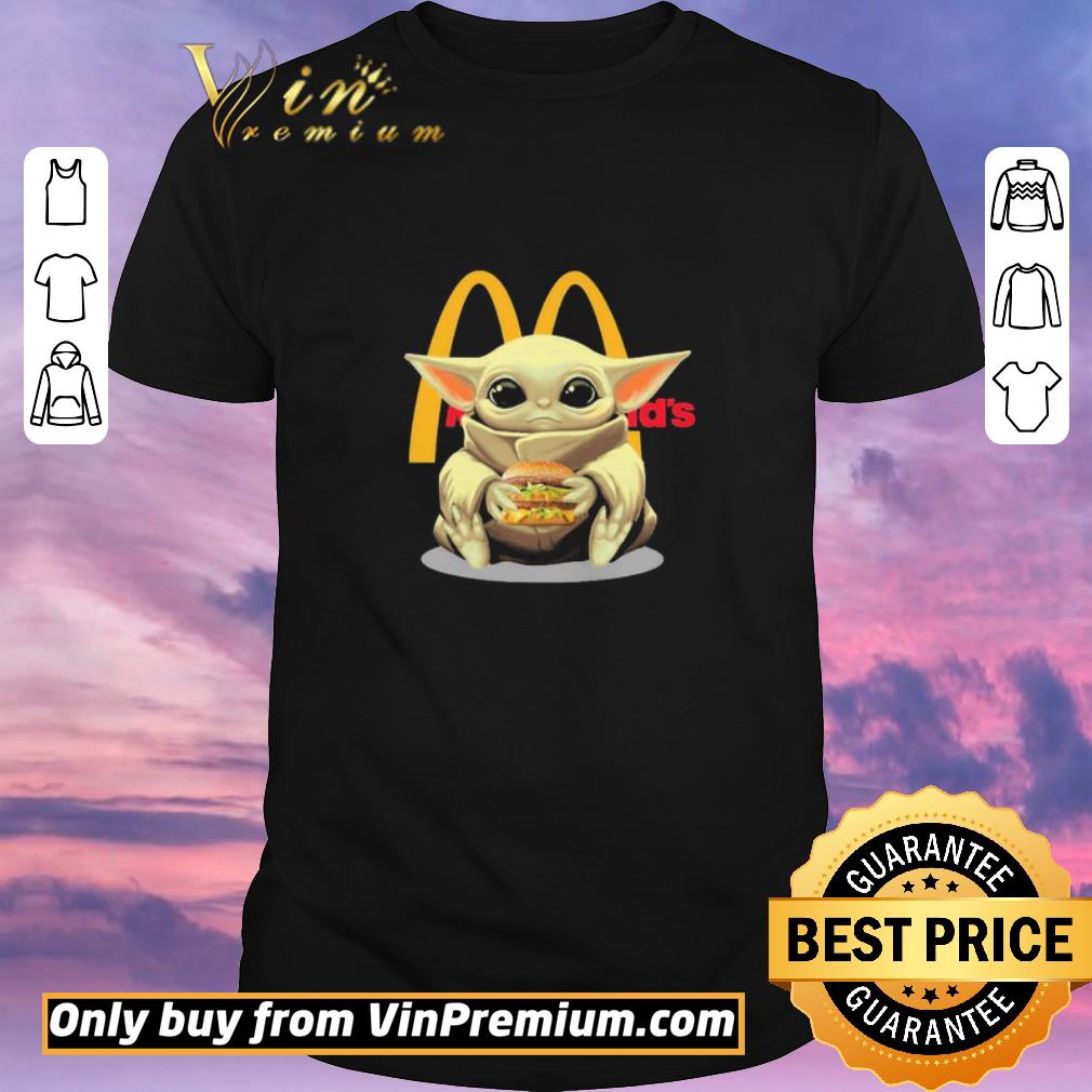 Awesome Baby Yoda hug McDonald’s shirt sweater