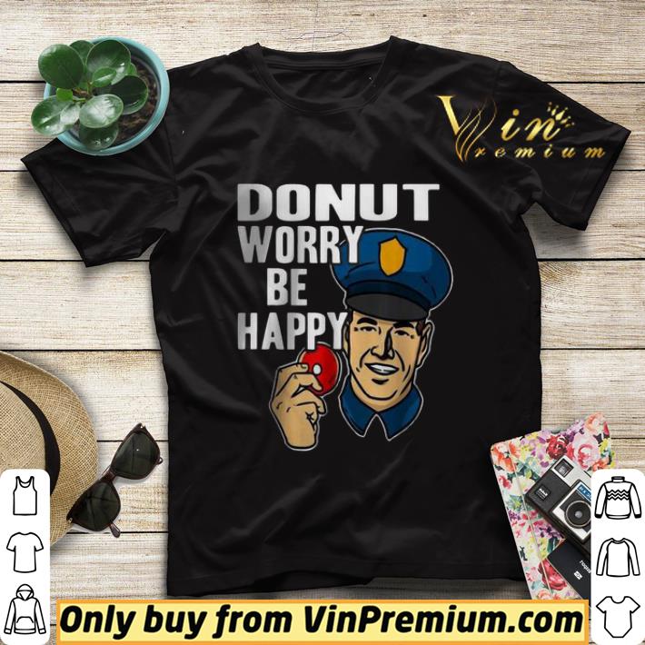 Donut Worry Be Happy Police Men’s shirt sweater 1ed52458 donut worry be happy police men s shirt sweater 4 - Donut Worry Be Happy Police Men’s shirt sweater
