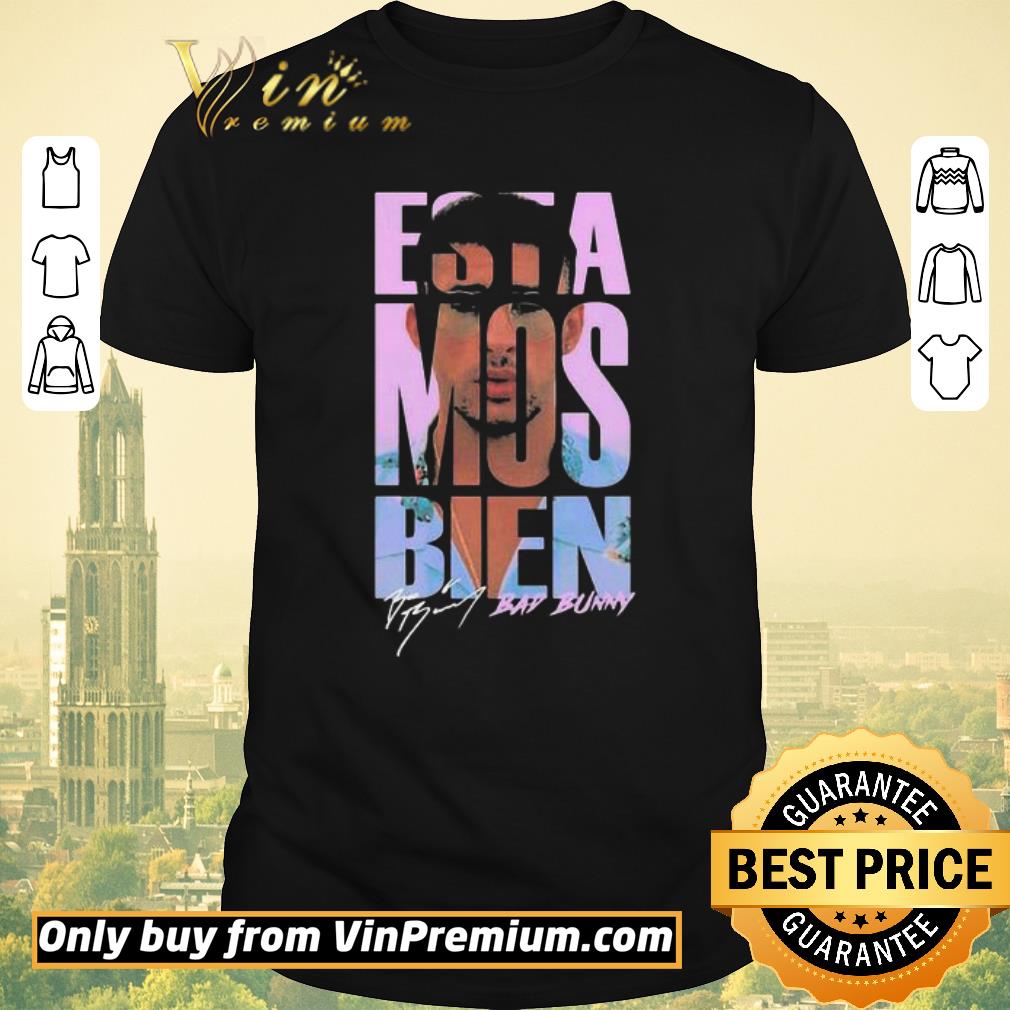 Funny Threadz estamos bien bad bunny signature shirt sweater
