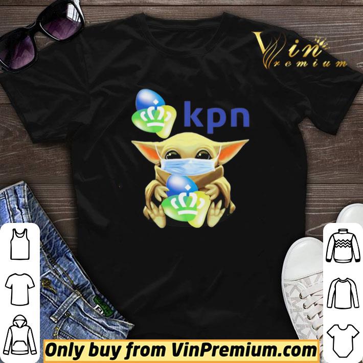 Baby Yoda mask hug KPN shirt sweater Baby Yoda mask hug KPN shirt sweater