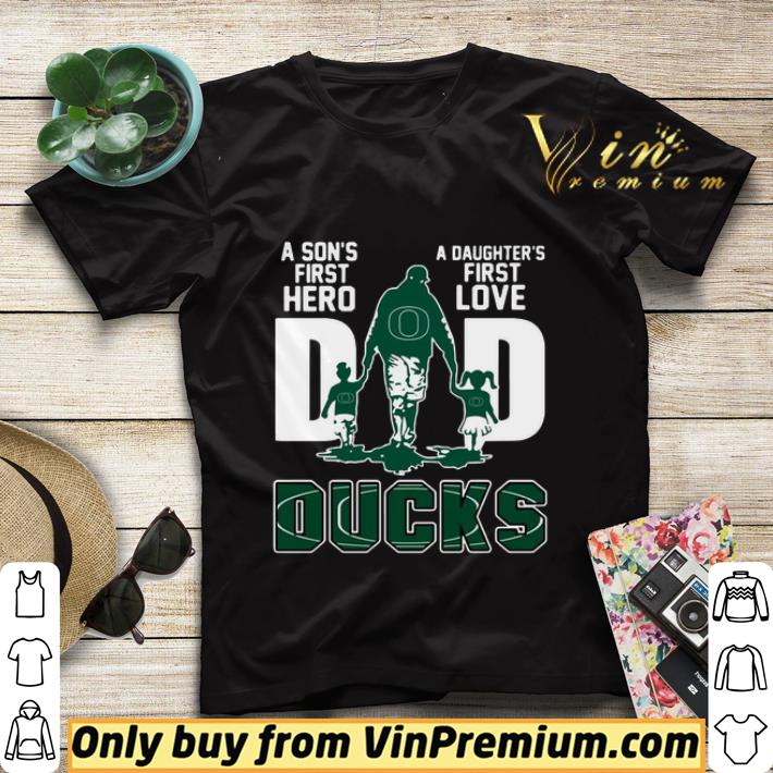 251f819c ducks dad a son s first hero a daughter s first love shirt sweater 4 - Ducks Dad a son’s first hero a daughter’s first love shirt sweater
