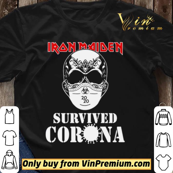 Iron Maiden 2020 Survived Corona shirt sweater Iron Maiden 2020 Survived Corona shirt sweater
