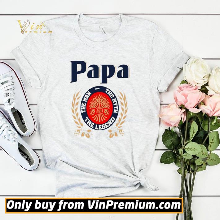 26d963c8 papa the man the myth the legend miller lite father s day shirt sweater 4 - papa the man the myth the legend Miller Lite Father’s day shirt sweater