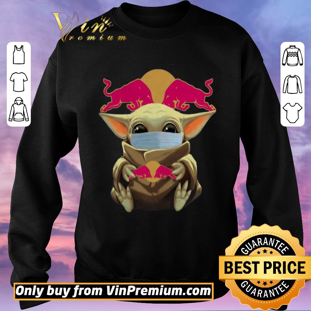 Official Baby Yoda Face Mask Hug Redbull shirt sweater Official Baby Yoda Face Mask Hug Redbull shirt sweater