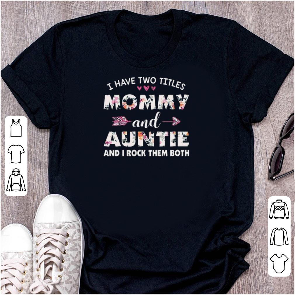 Hot Mother’s Day Tee For Aunt Shirt